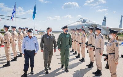 İngiltere İsrail Gazze -RAF Komutanı İsrail'de