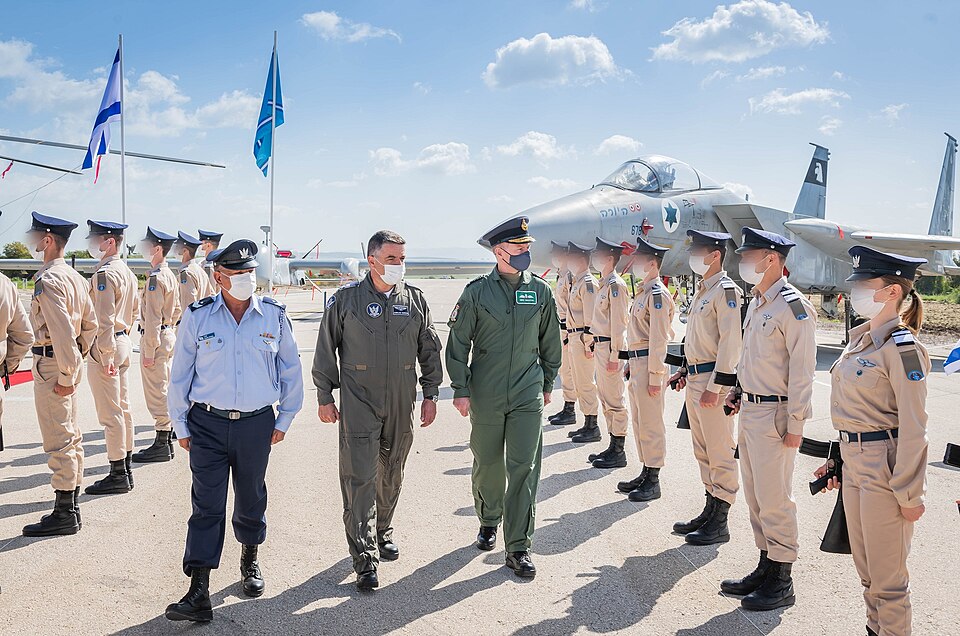 İngiltere İsrail Gazze -RAF Komutanı İsrail'de